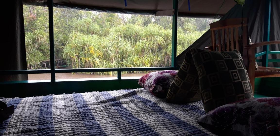 Orangutan Shaka Houseboat With Cabin Pangkalan Bun Exterior photo
